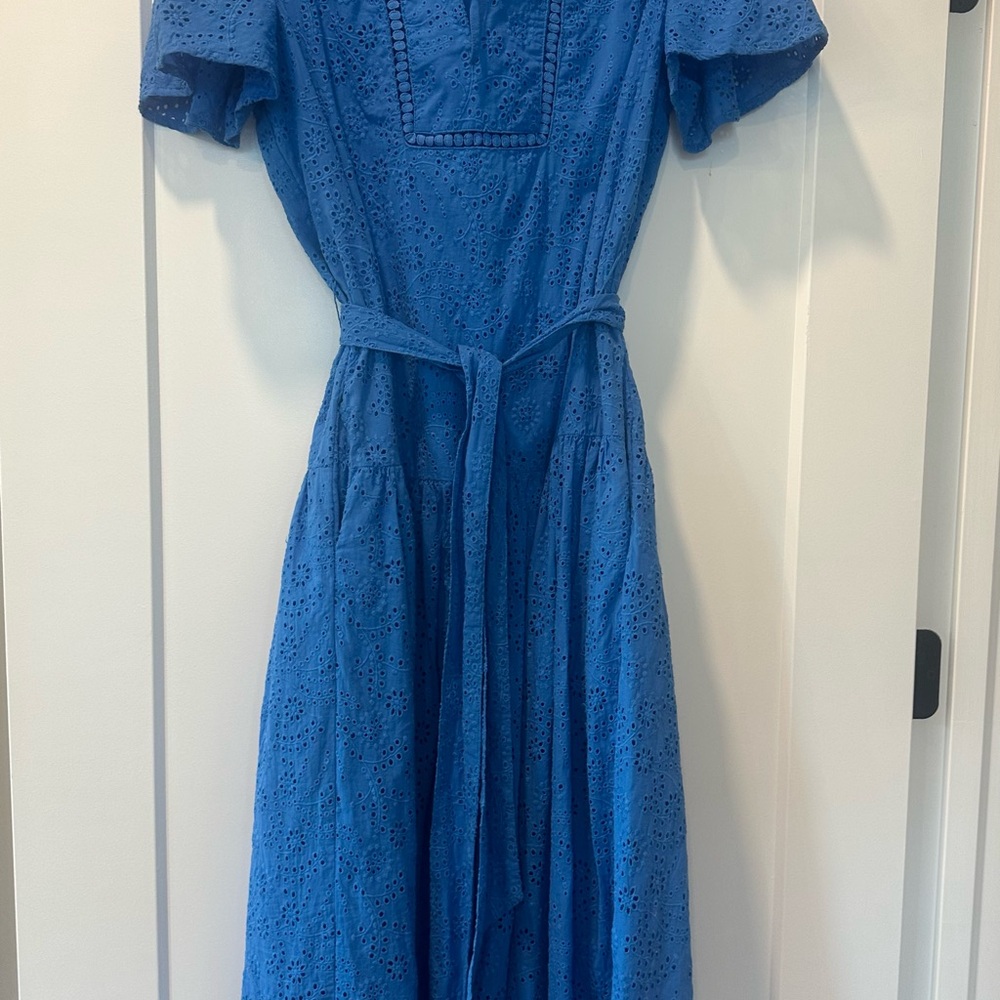 Draper James Royal Blue Midi Dress